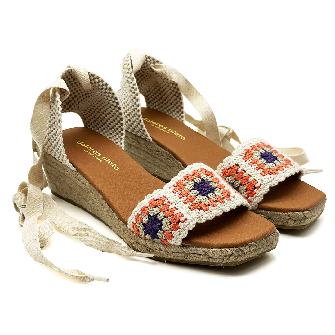 Alba Crochet Naranja